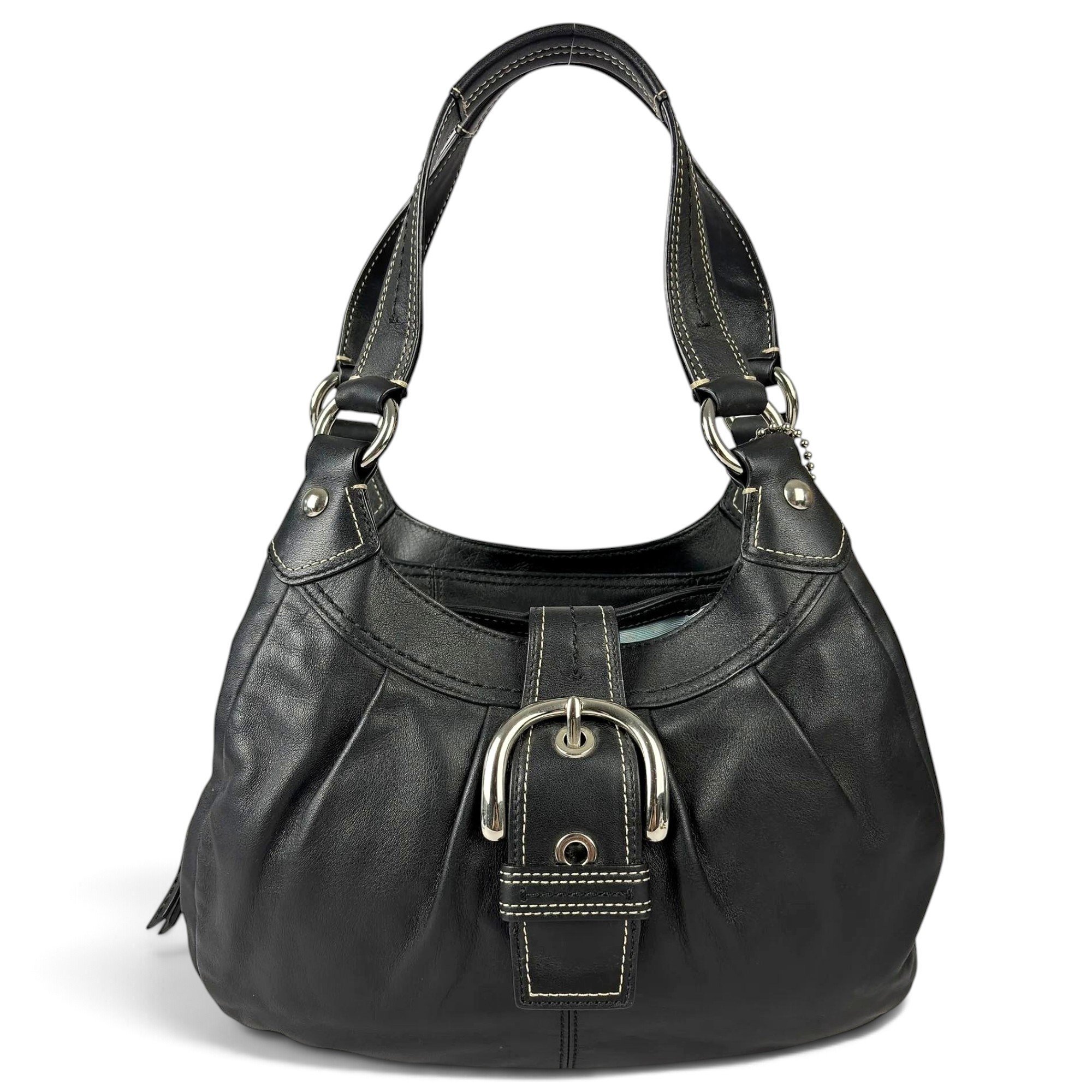 Signature Sufflette leather handbag