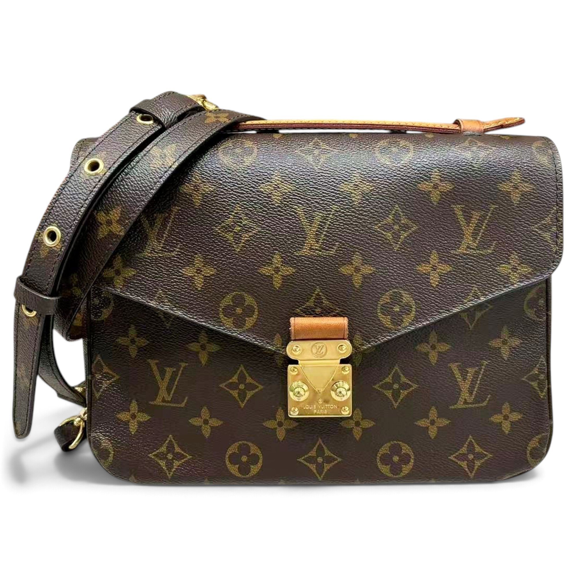 Metis leather crossbody bag