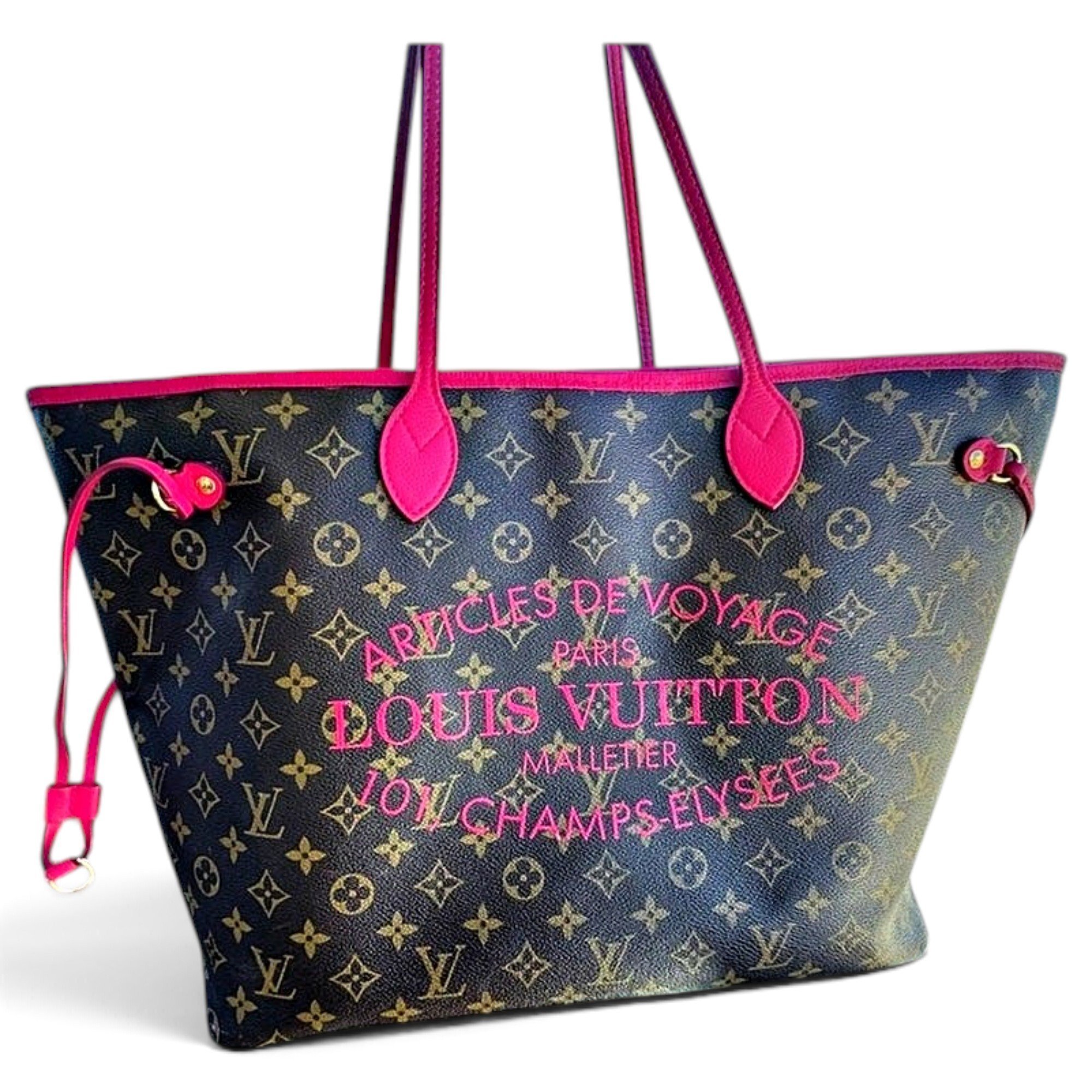 Neverfull leather handbag