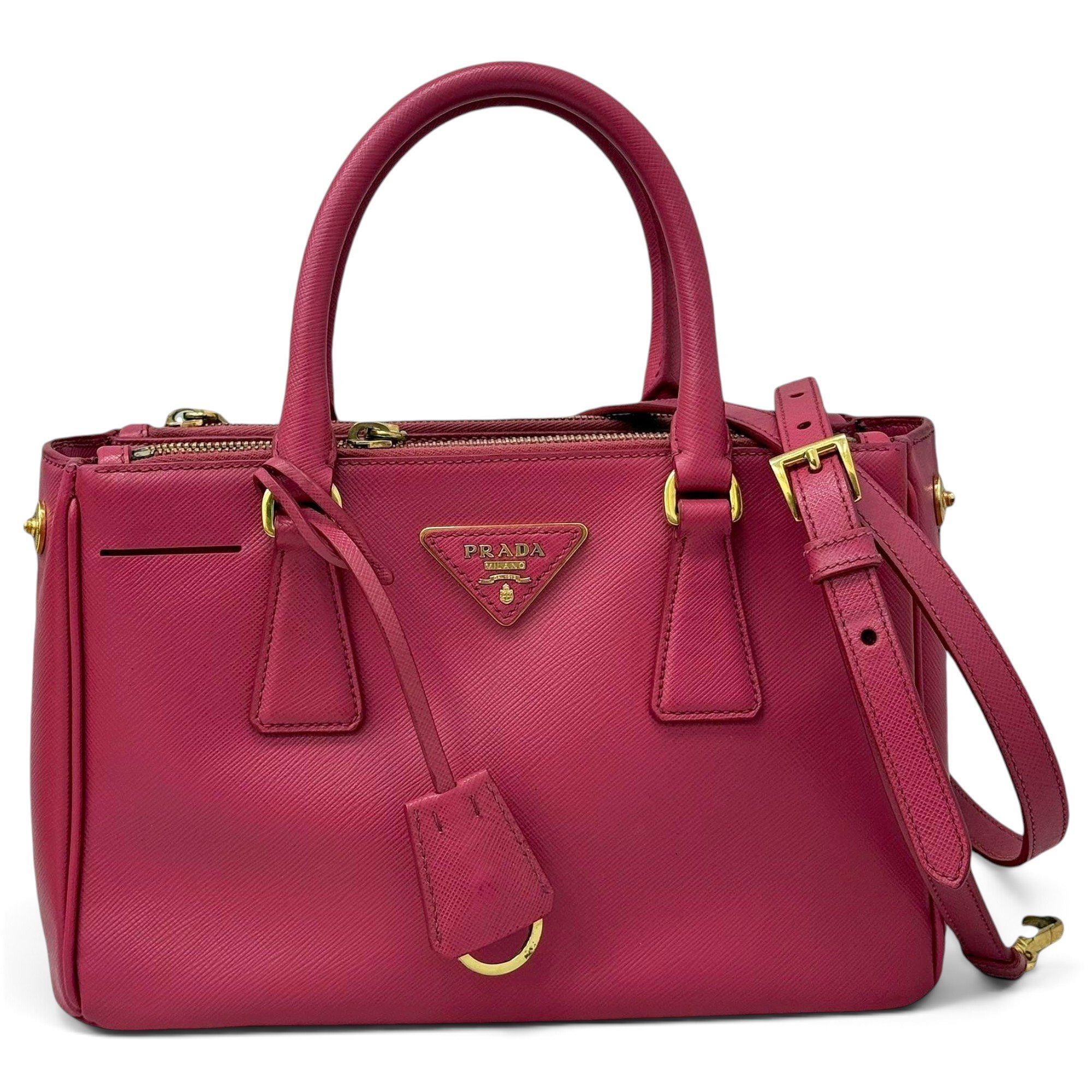 Galleria leather handbag