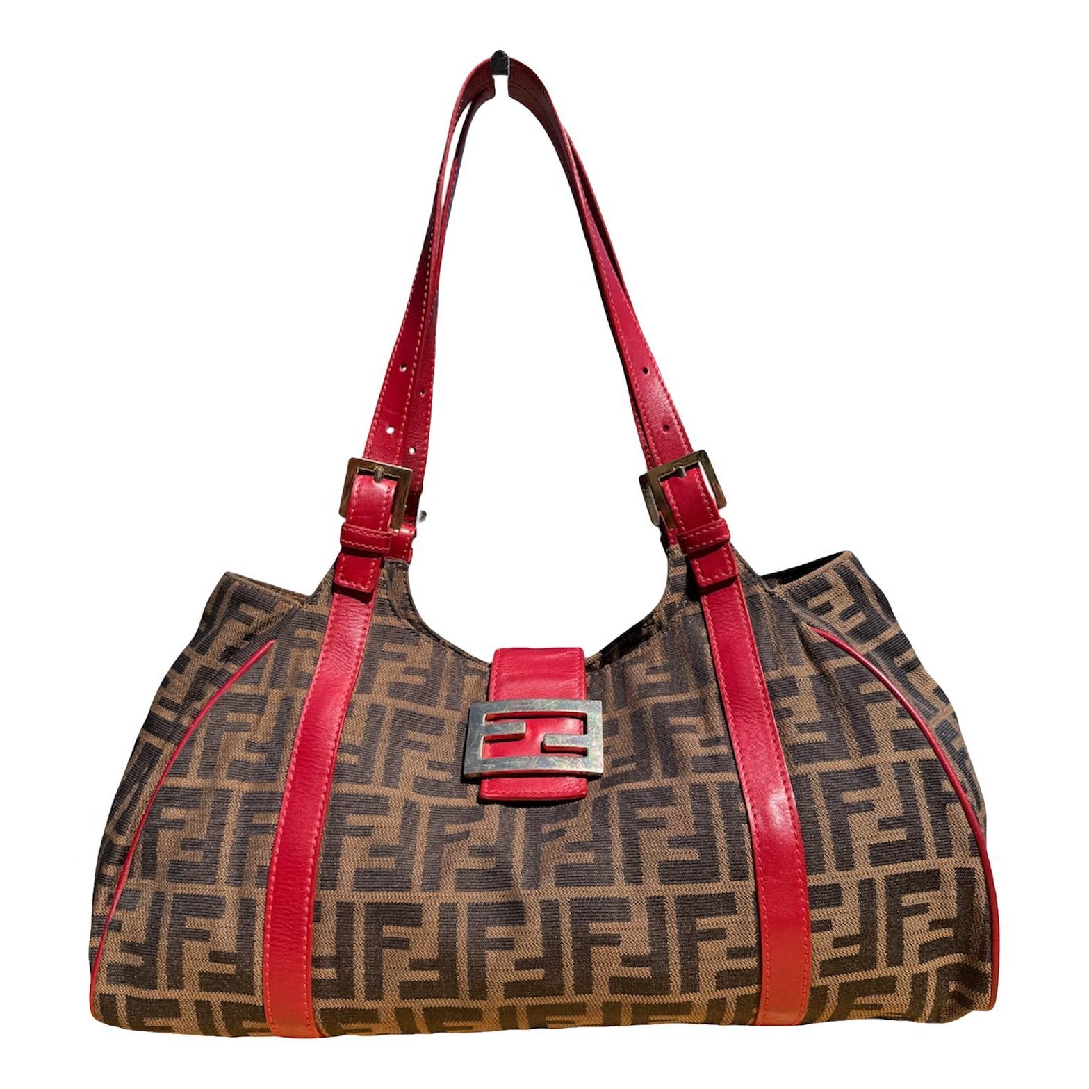 Croissant cloth handbag