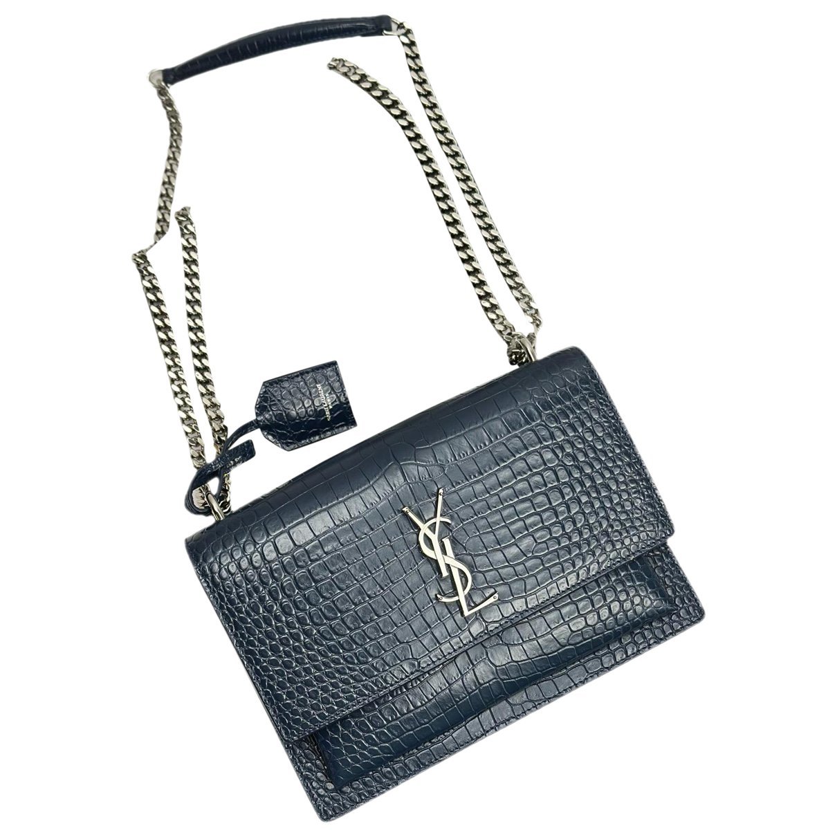 Sunset leather crossbody bag