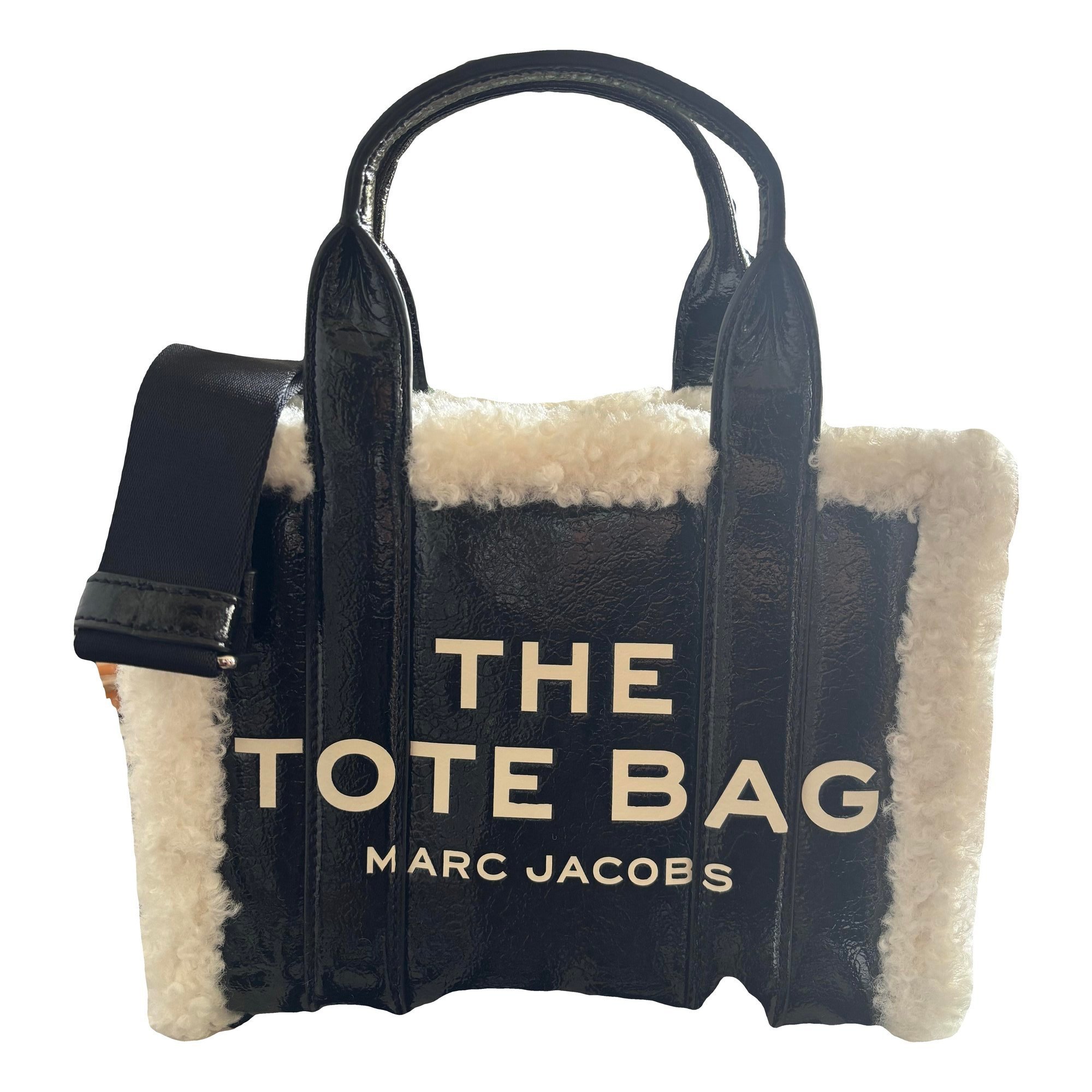Patent leather crossbody bag