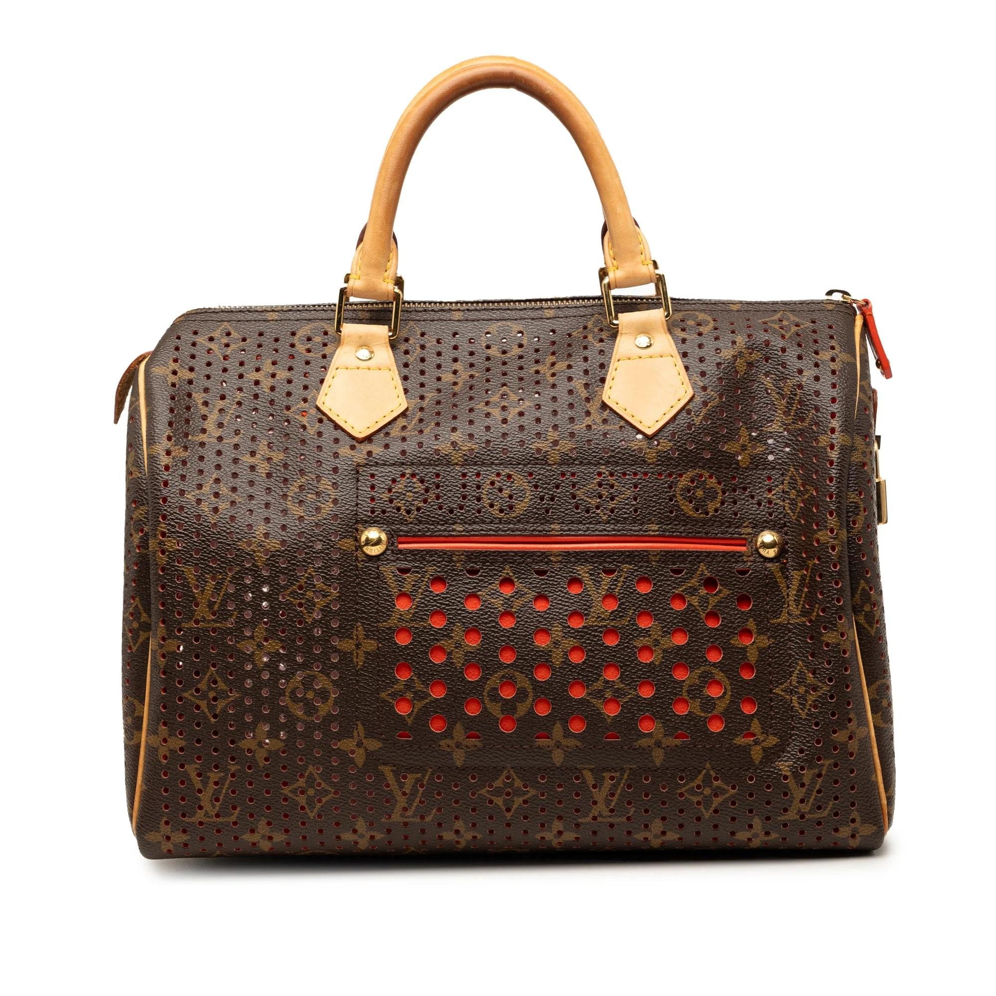 Speedy leather bag