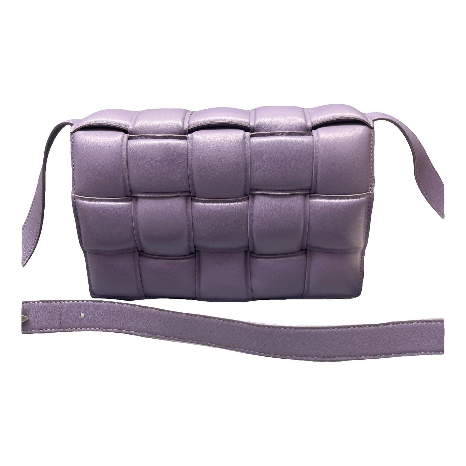 Cassette Padded leather handbag