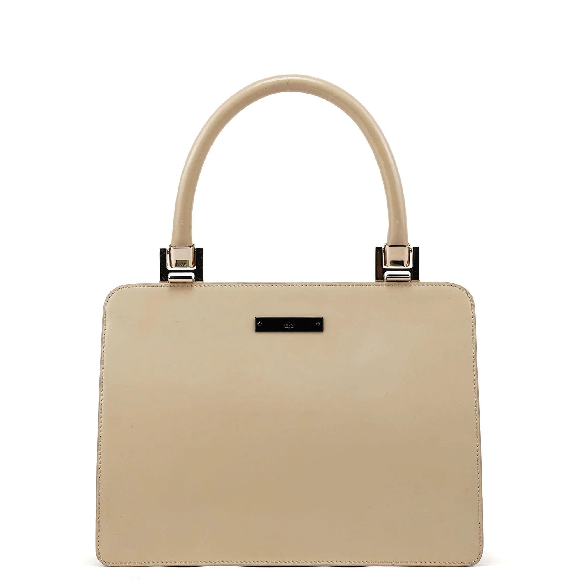 Gucci Jackie patent leather handbag