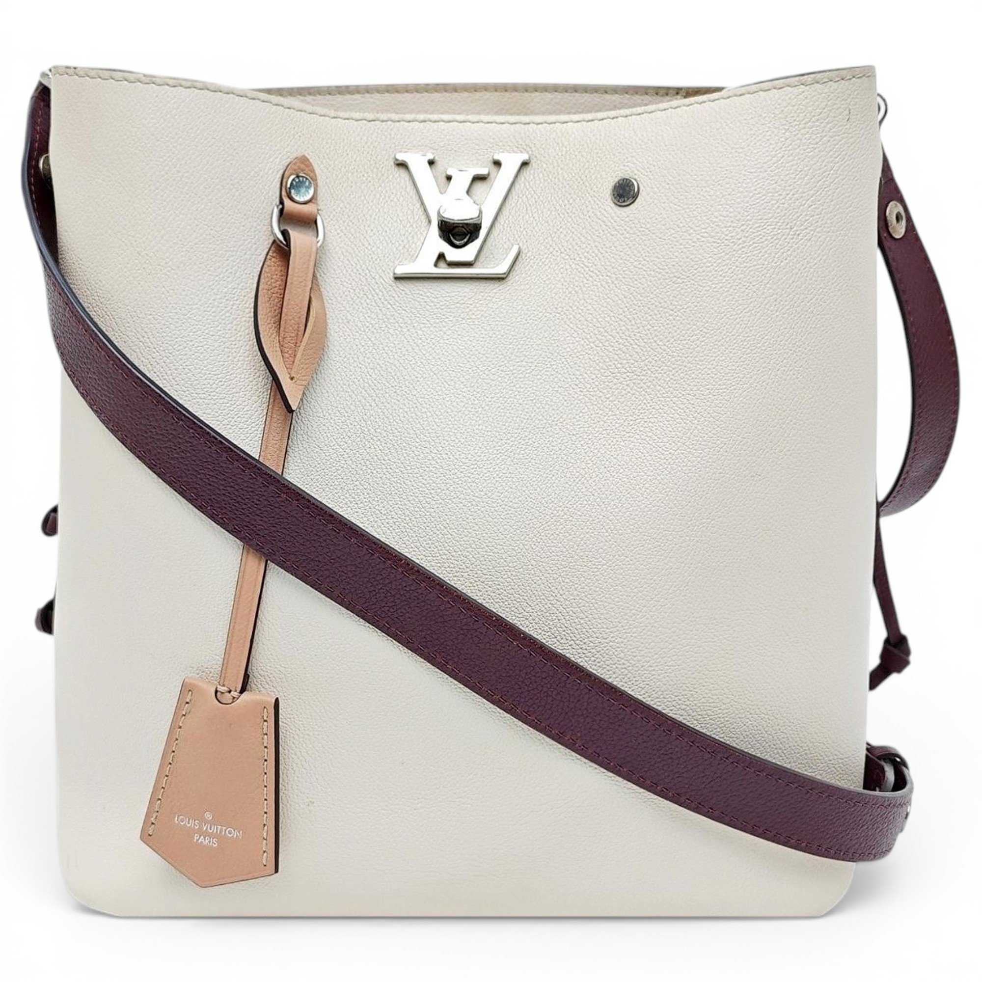 Lockme leather handbag