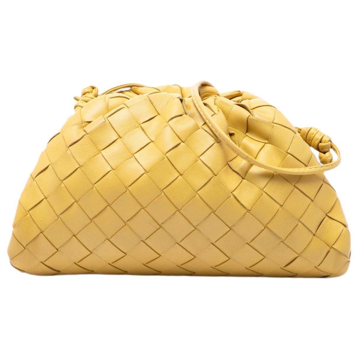 Pouch leather crossbody bag