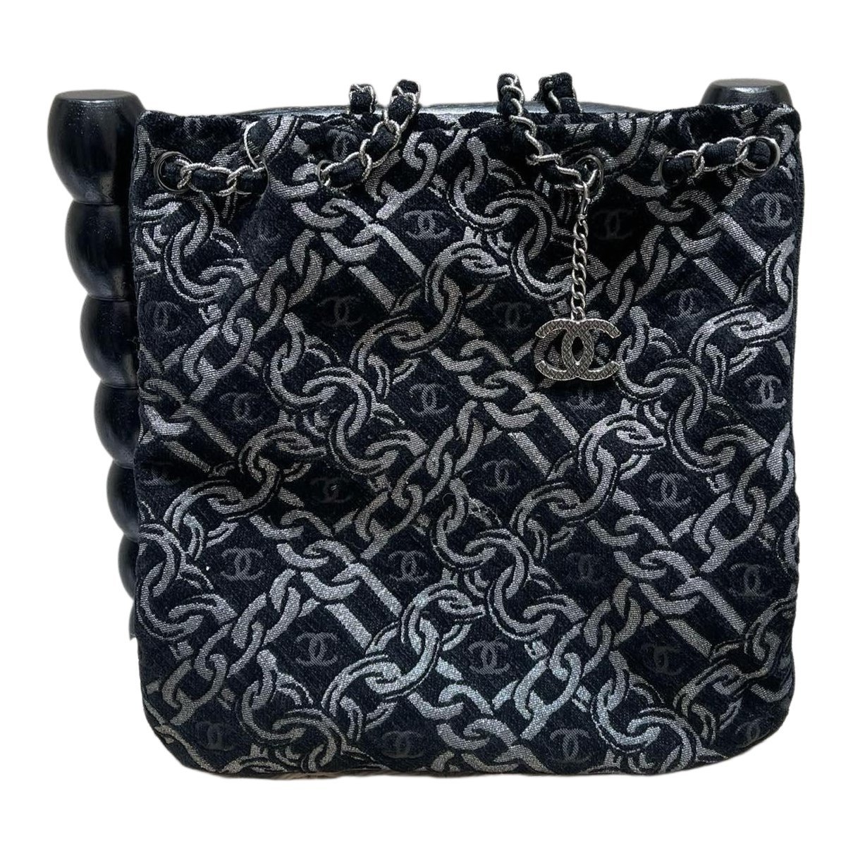 Velvet handbag