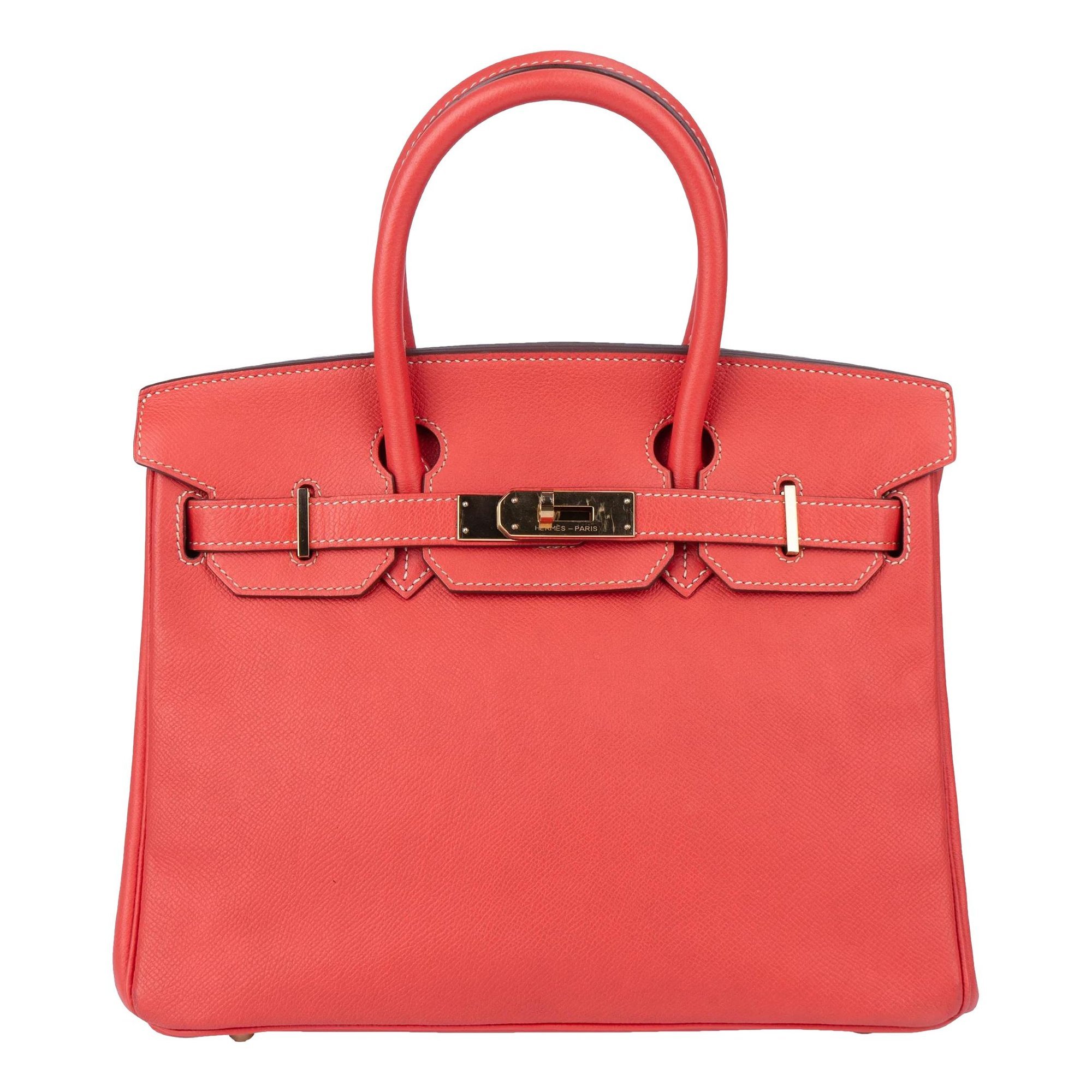 Hermes Birkin 30 Handbag Epsom Leather 2012
