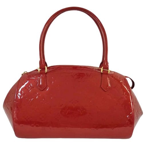 Sherwood patent leather handbag