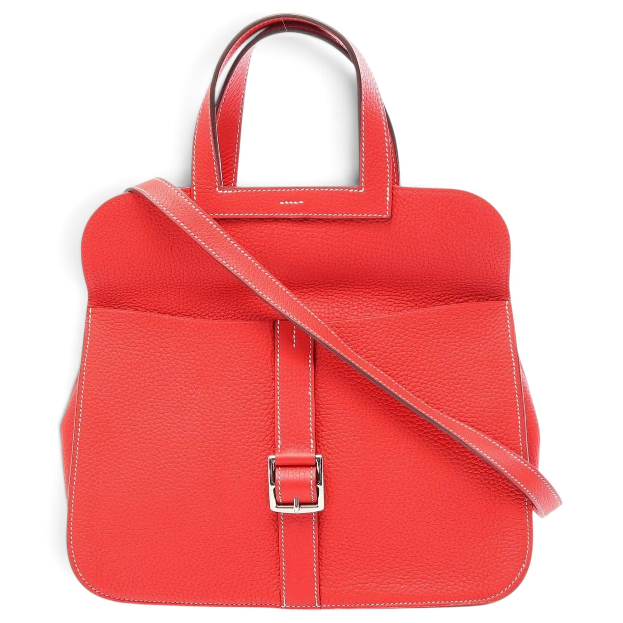 Halzan leather handbag