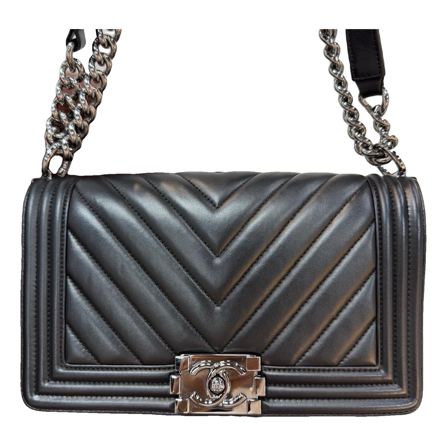 Boy leather crossbody bag