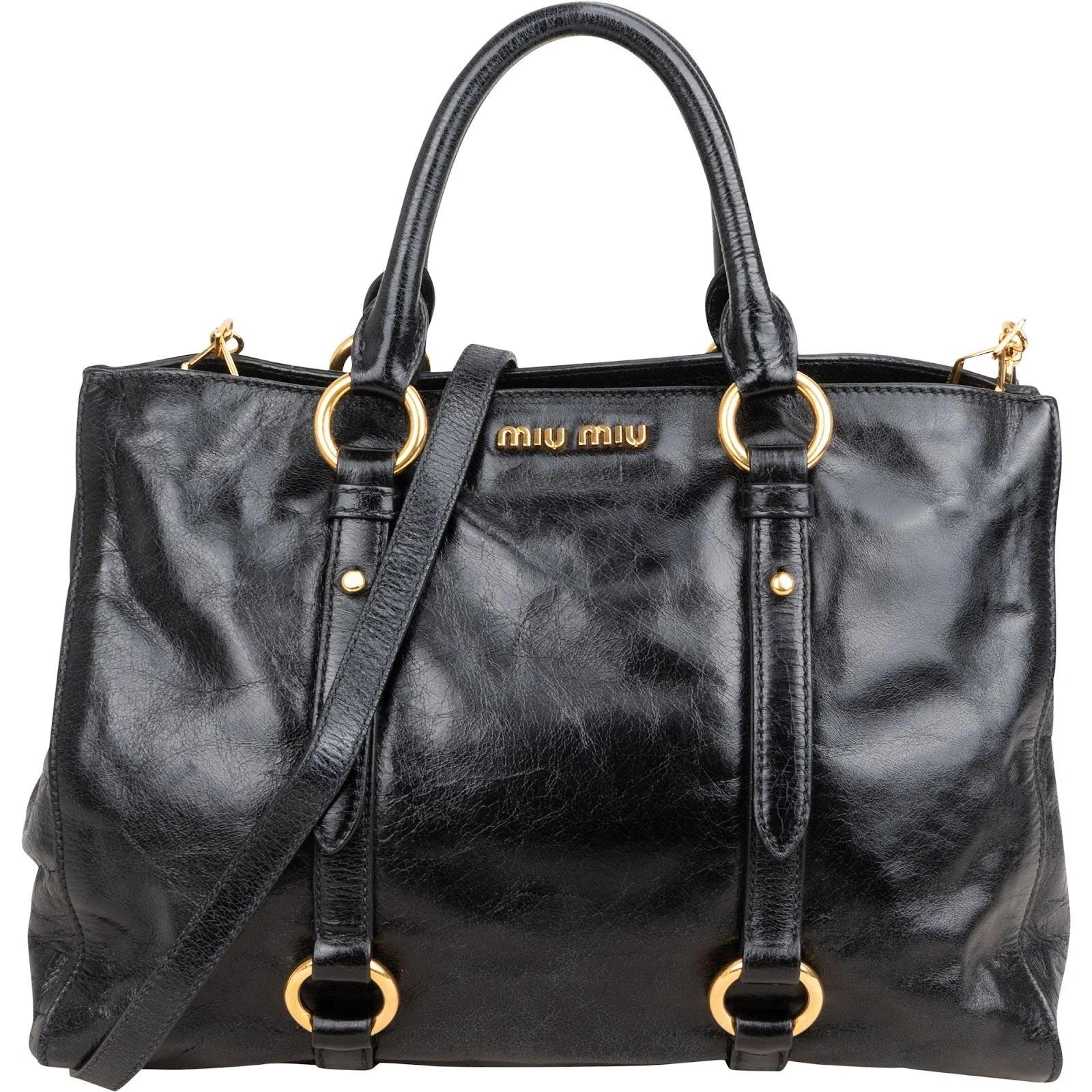 Vitello leather handbag