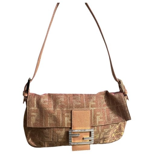 Baguette glitter handbag