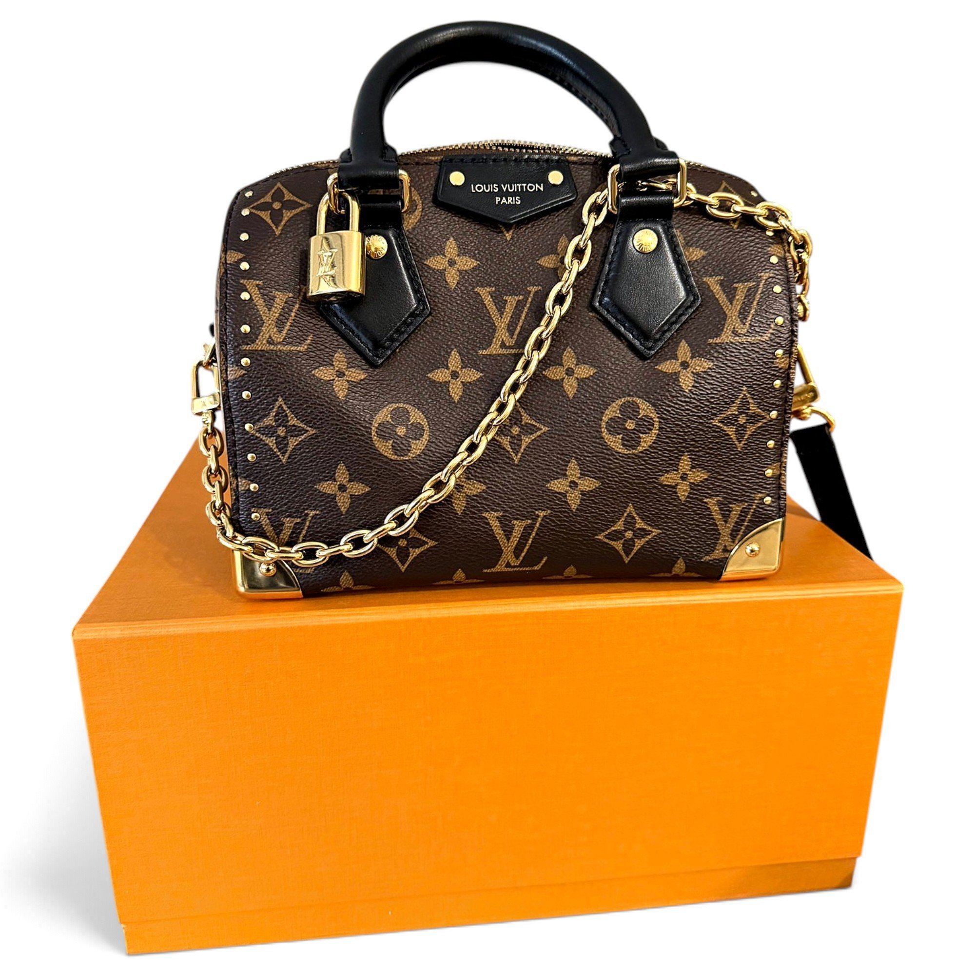 Speedy Bandoulière leather handbag