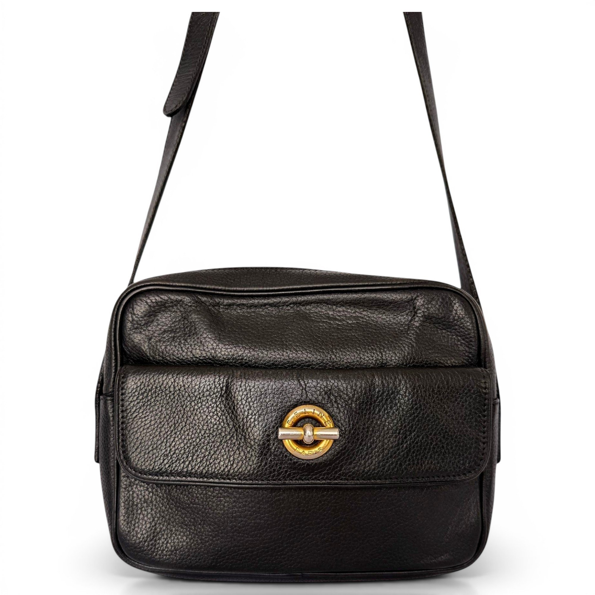 Leather crossbody bag