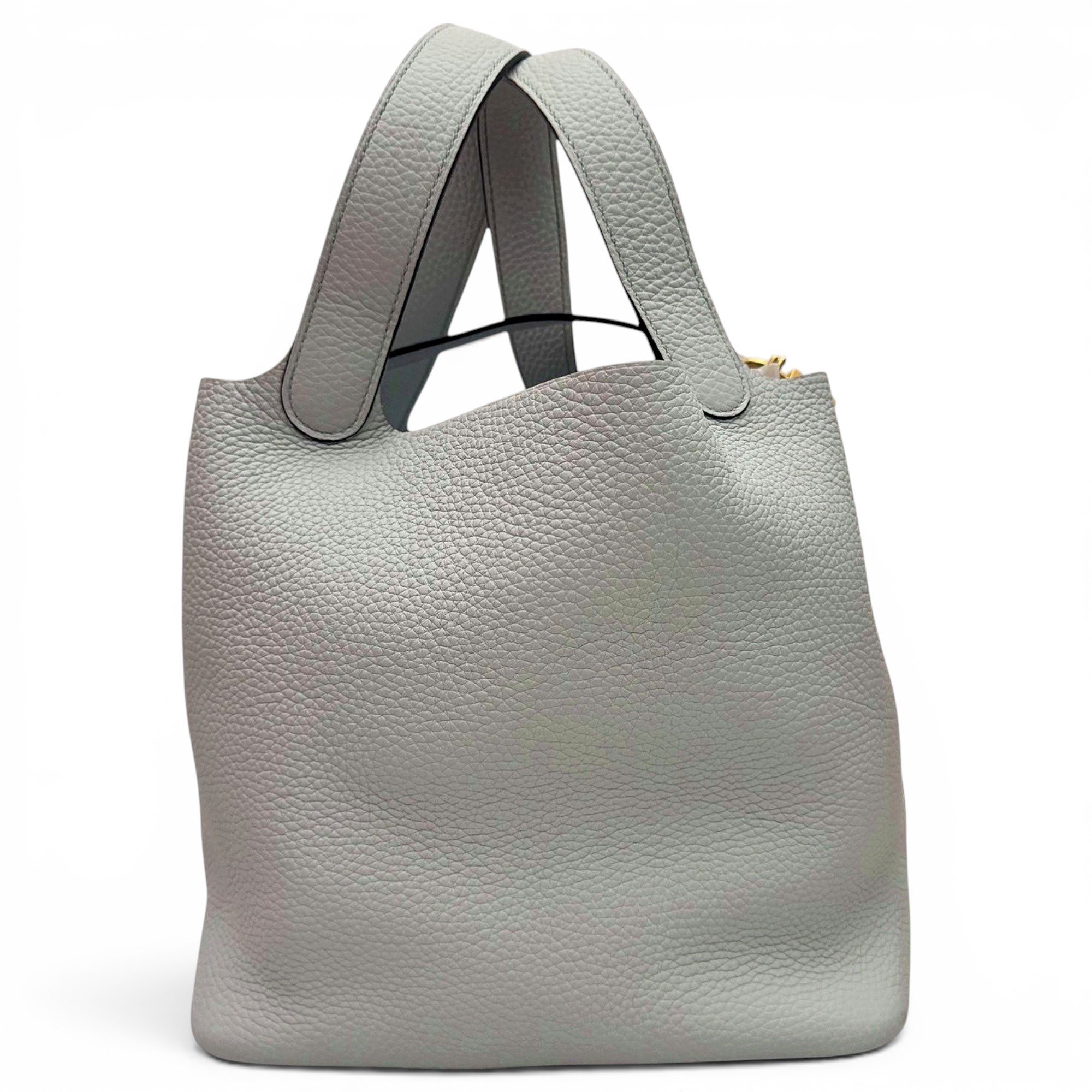 Picotin leather handbag