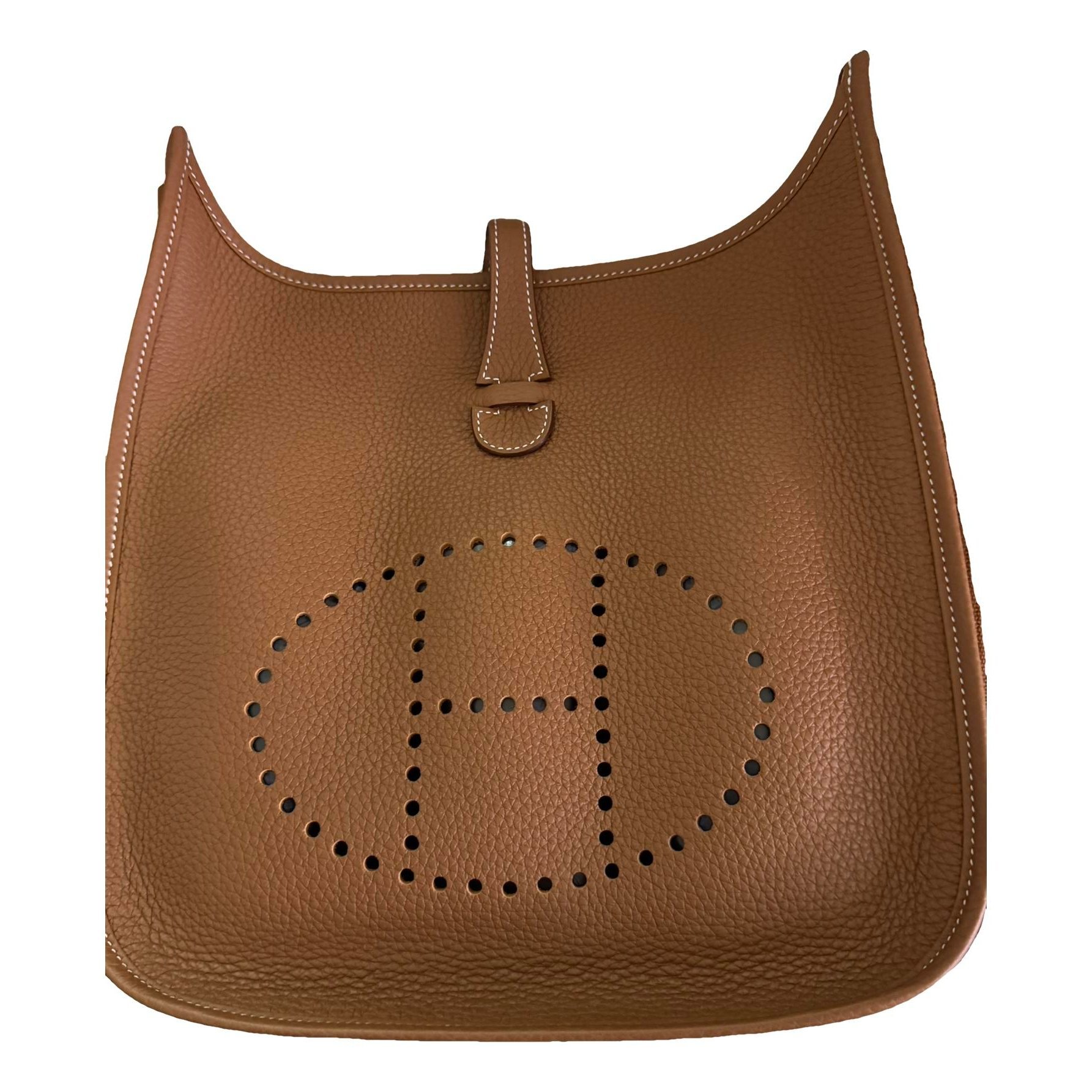 Hermes Evelyne leather crossbody bag