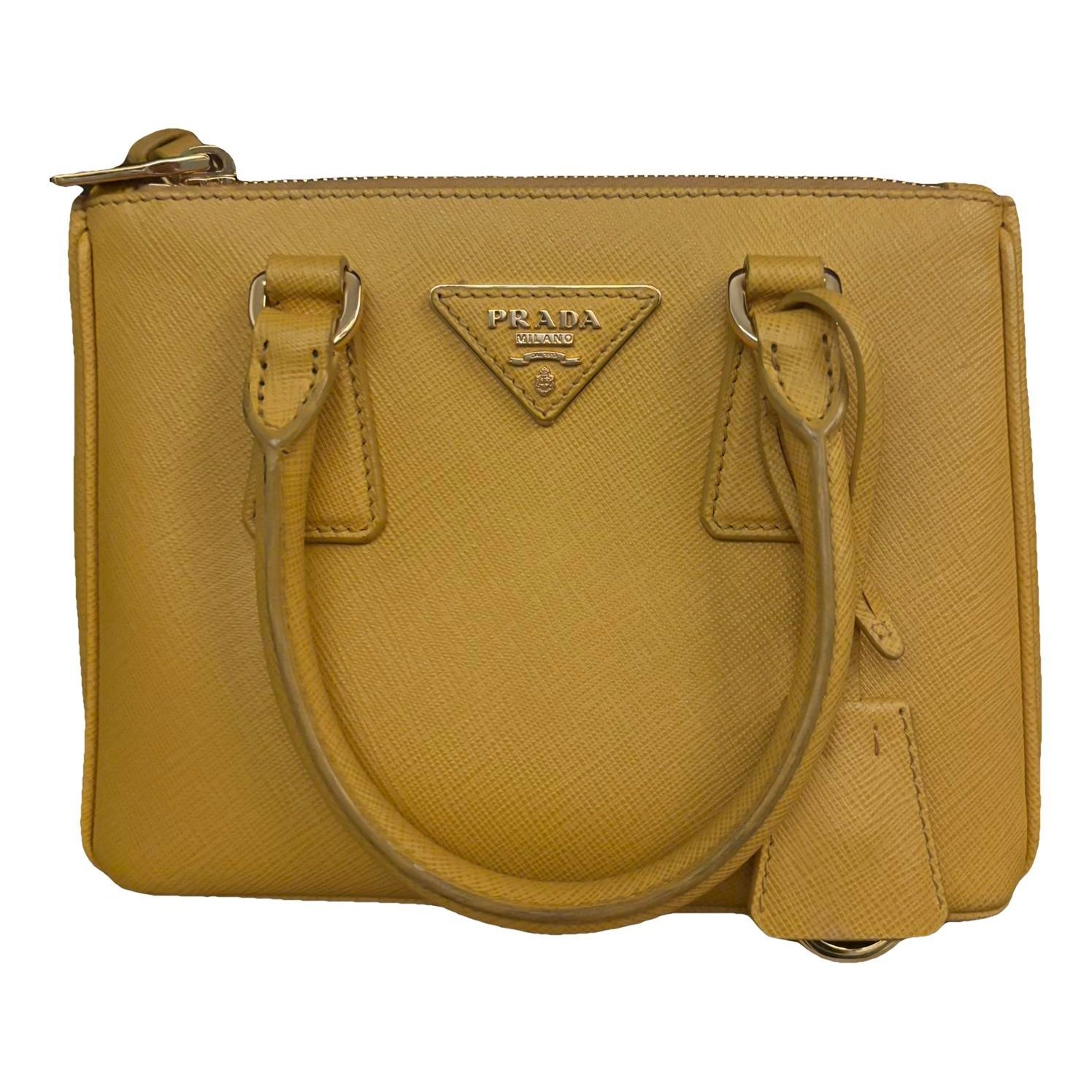 Galleria leather handbag