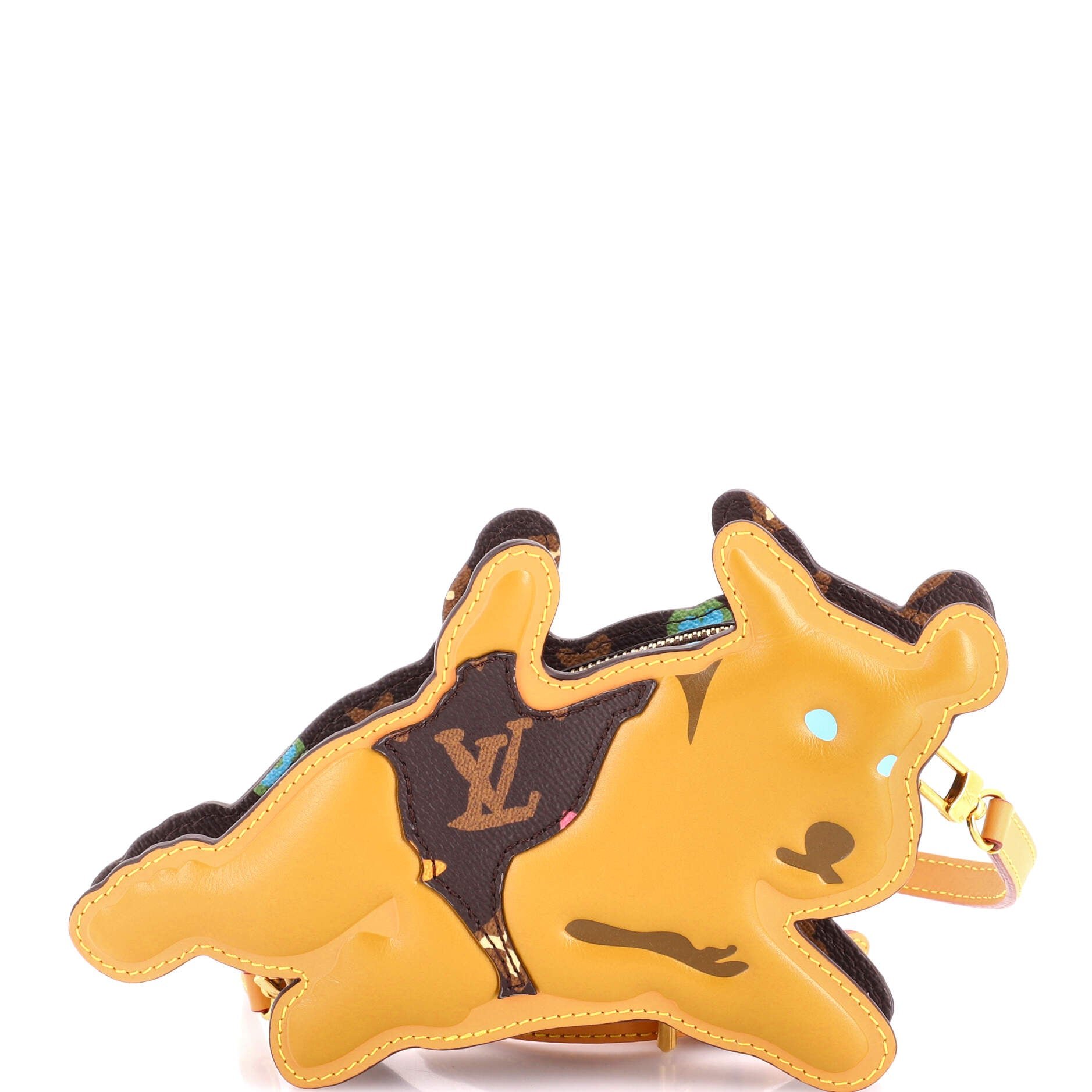 Dog on Strap Tyler the Creator Monogram Craggy Canvas