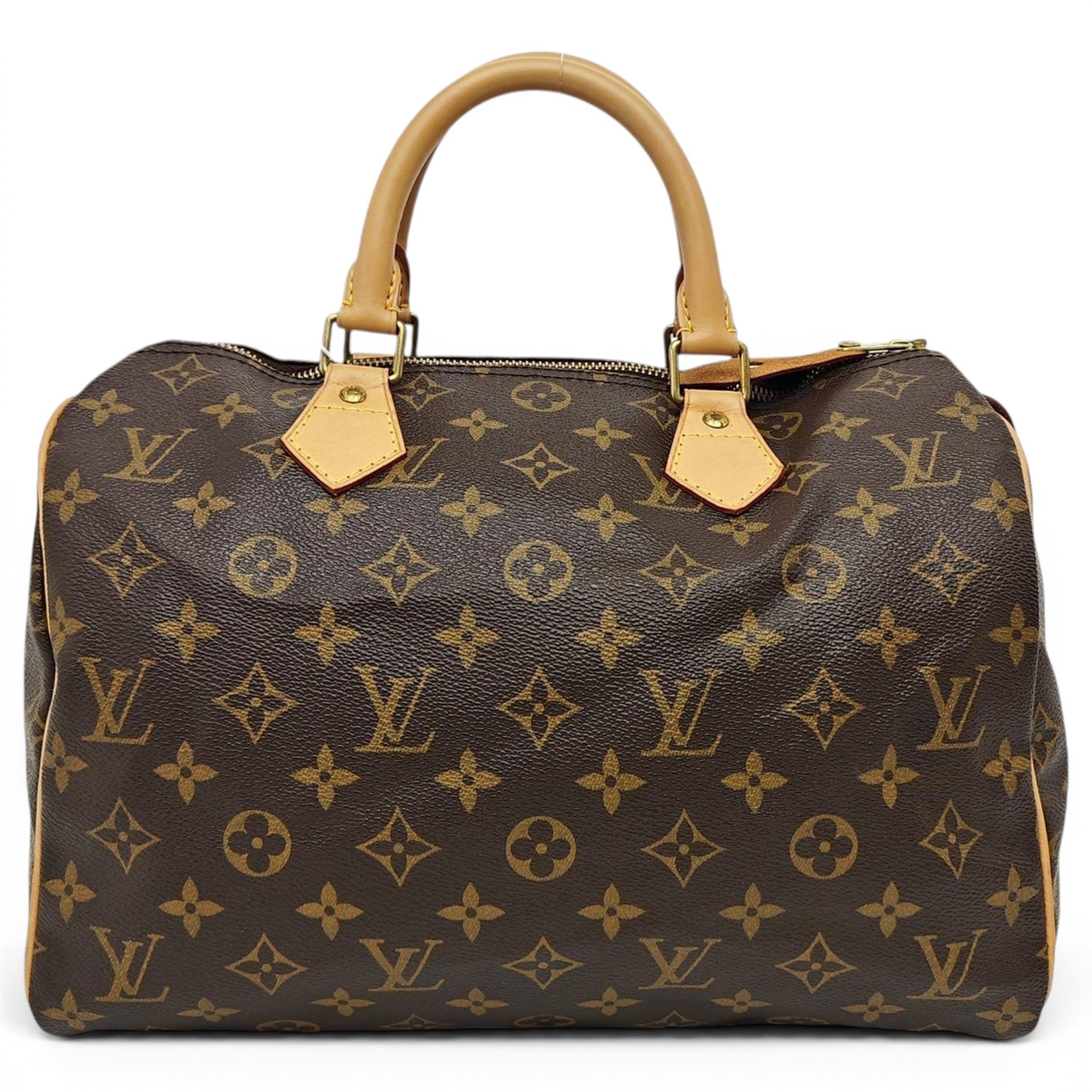 Nano Speedy / Mini HL leather handbag
