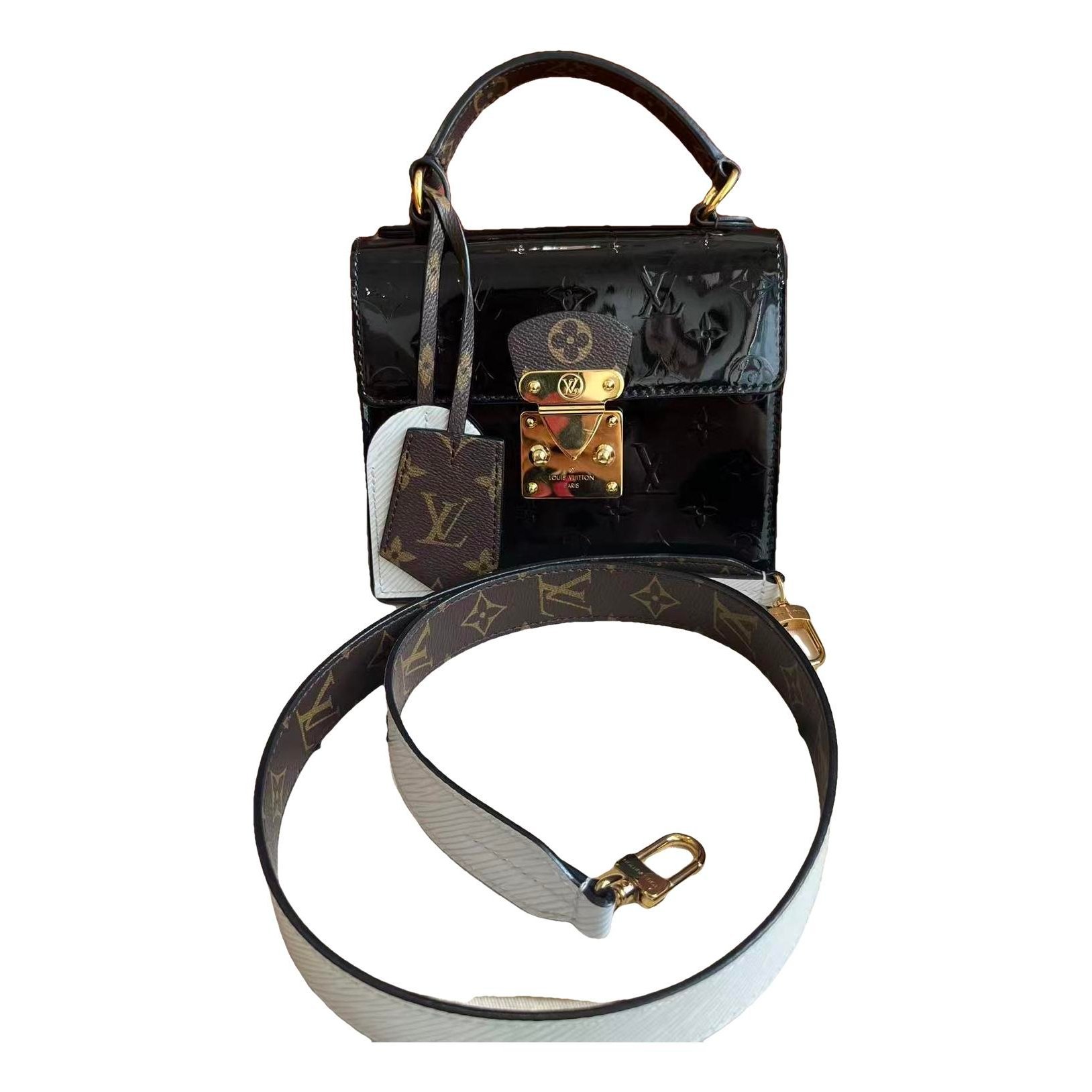 Spring street leather handbag
