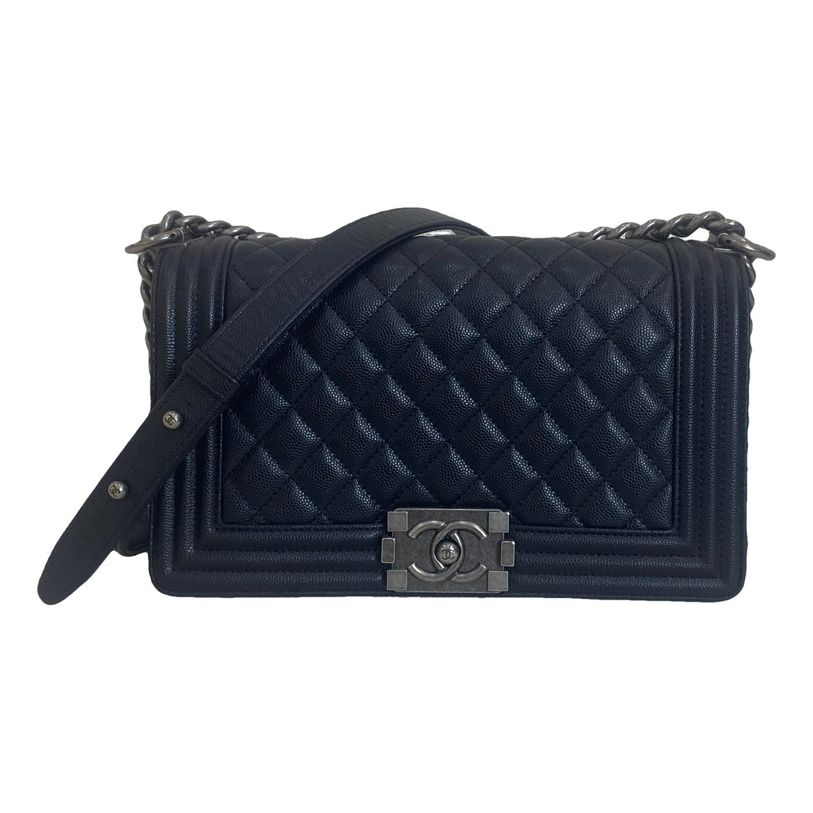 Boy leather crossbody bag