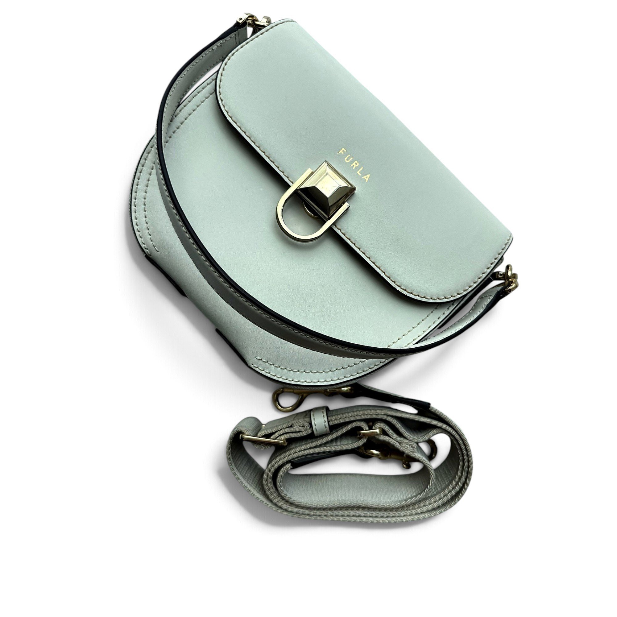 Leather crossbody bag