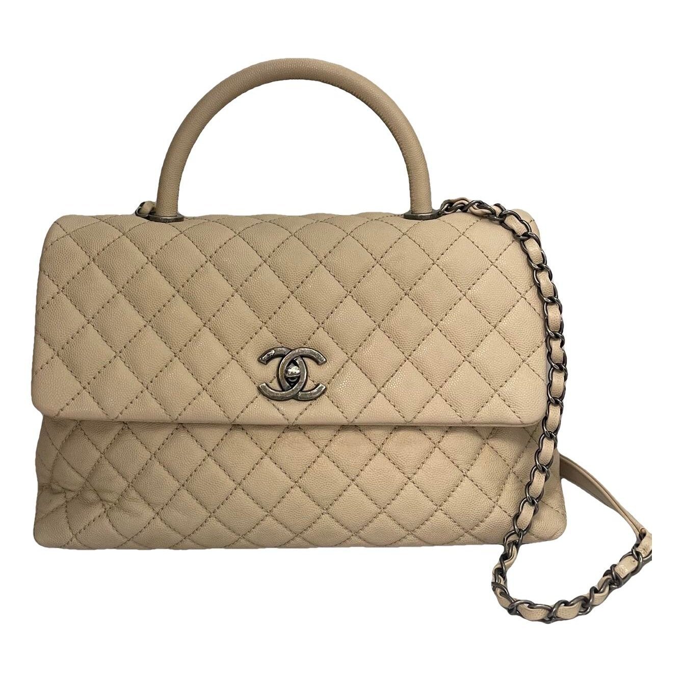 Coco Handle leather handbag