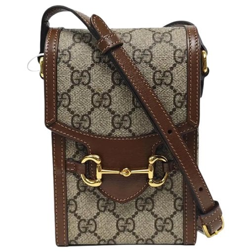 Handle Horsebit 1955 leather mini bag