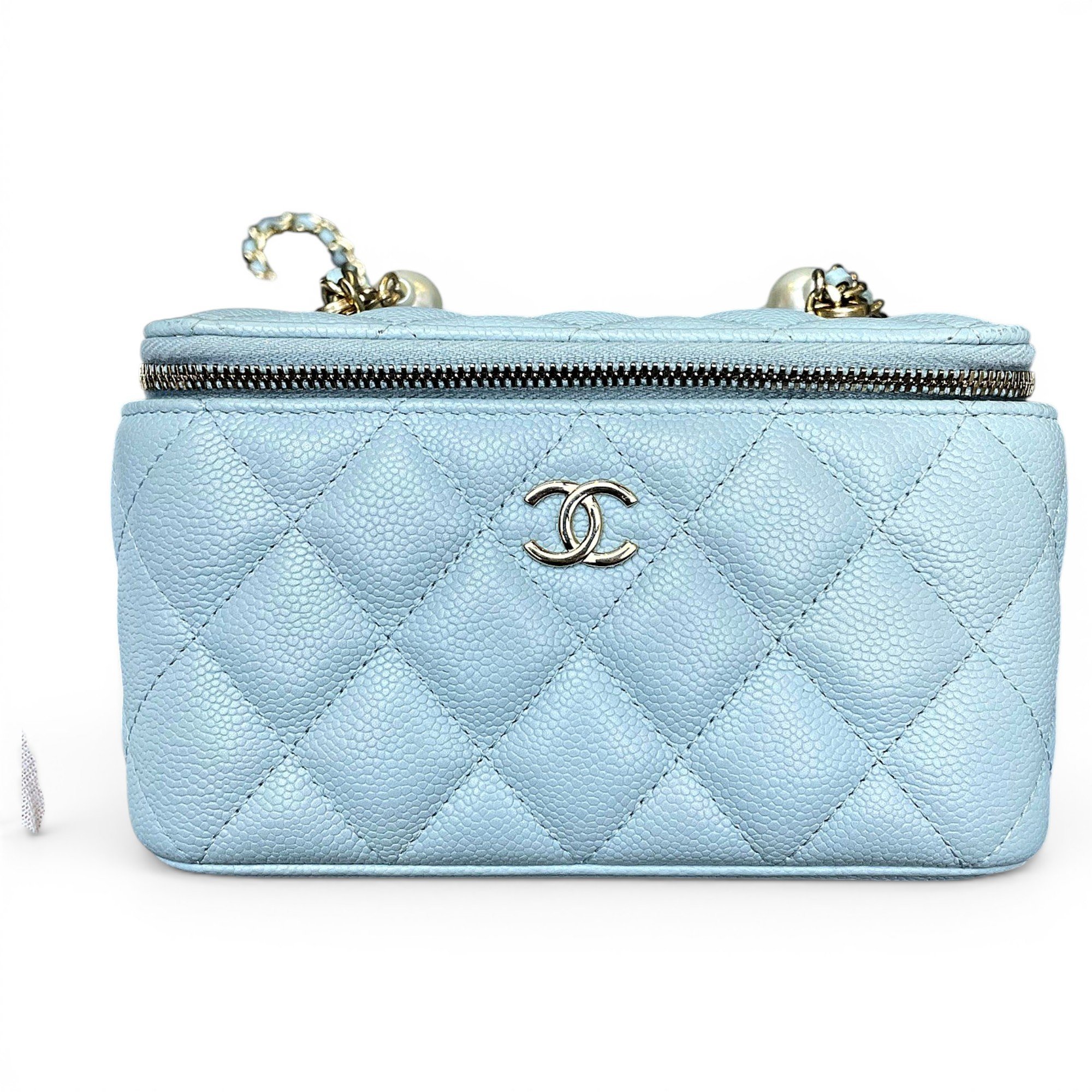 Trendy CC Vanity leather handbag