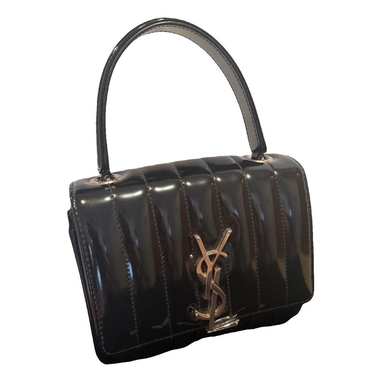 Patent leather crossbody bag