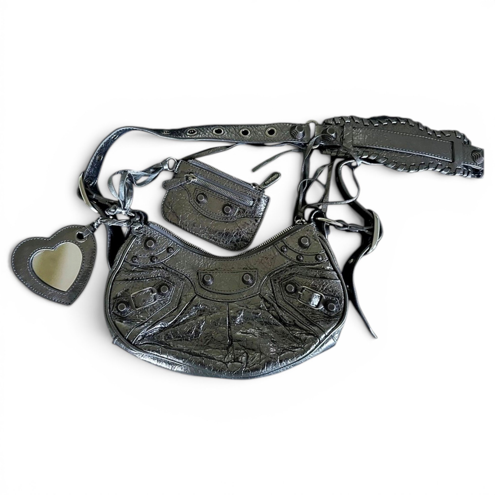 Le Cagole exotic leathers handbag