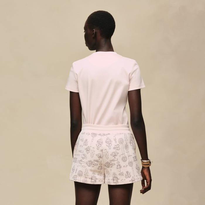 Rose Opaline "Ferronnerie Remix" Shorts