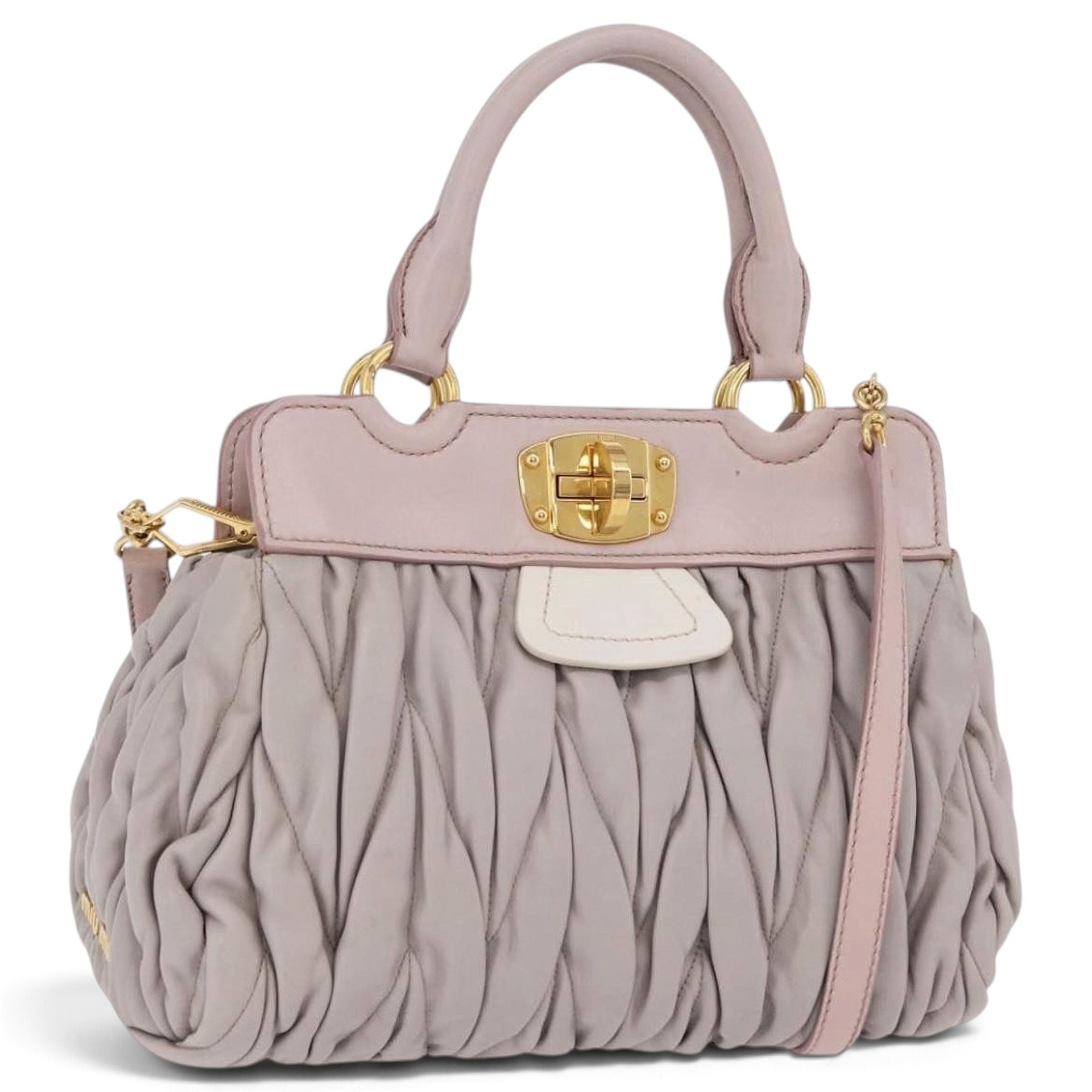 Leather handbag