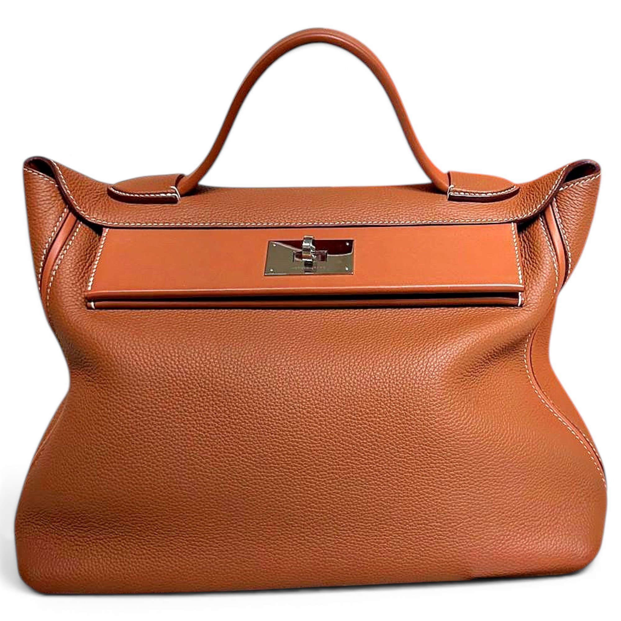 24/24 leather handbag