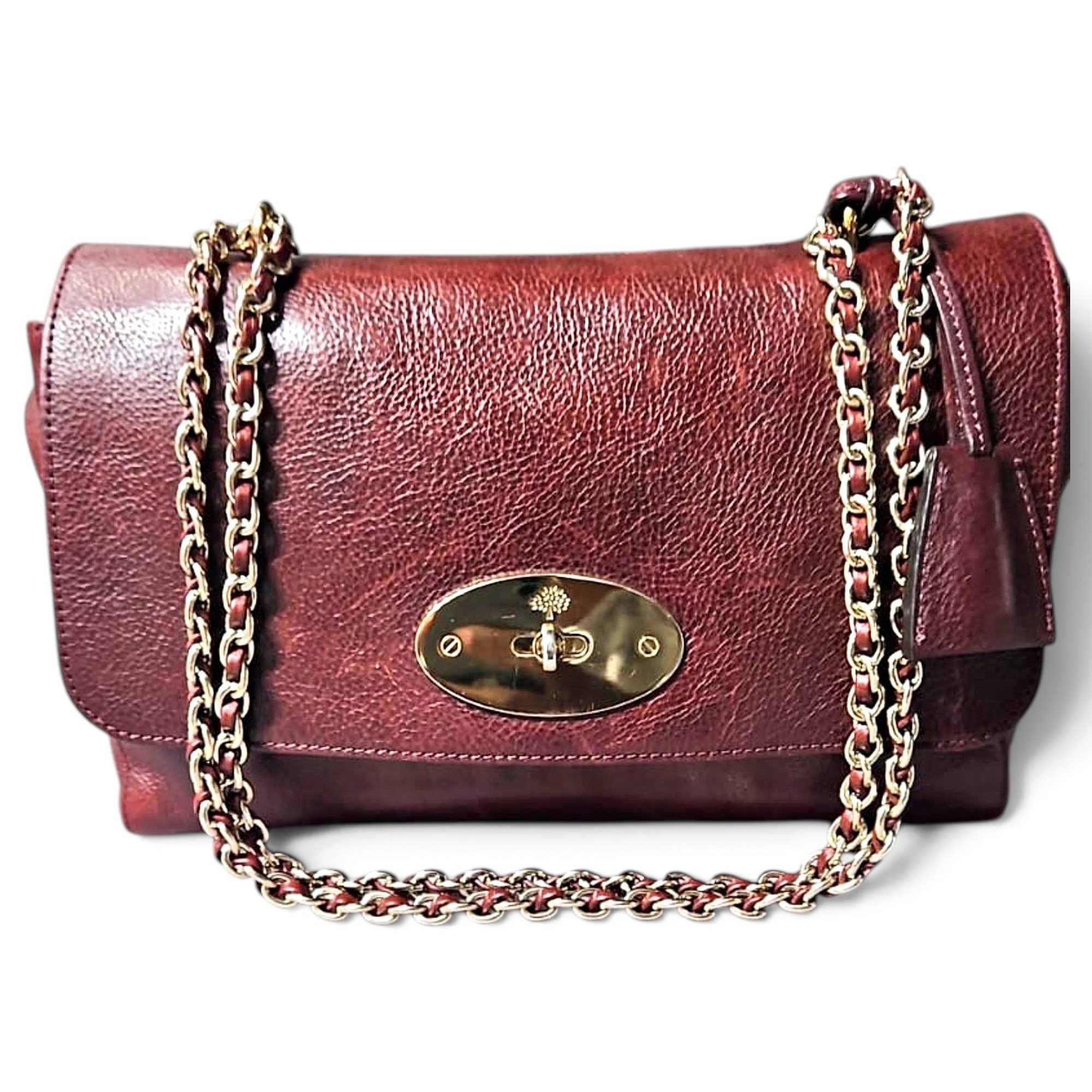 Lily leather handbag