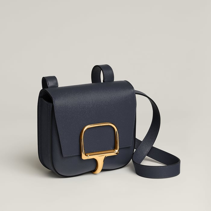Bleu Indigo Hermès Della Cavalleria Mini Bag