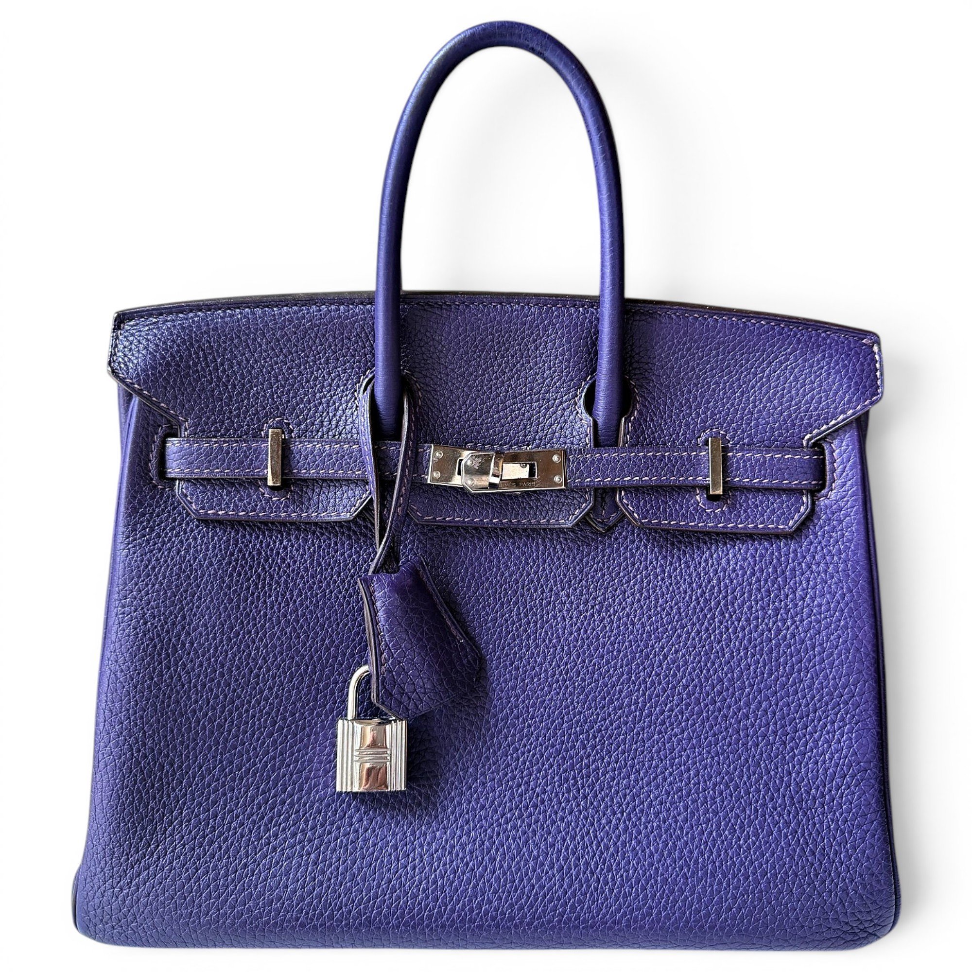 Hermes Birkin 30 Handbag Iris 2010