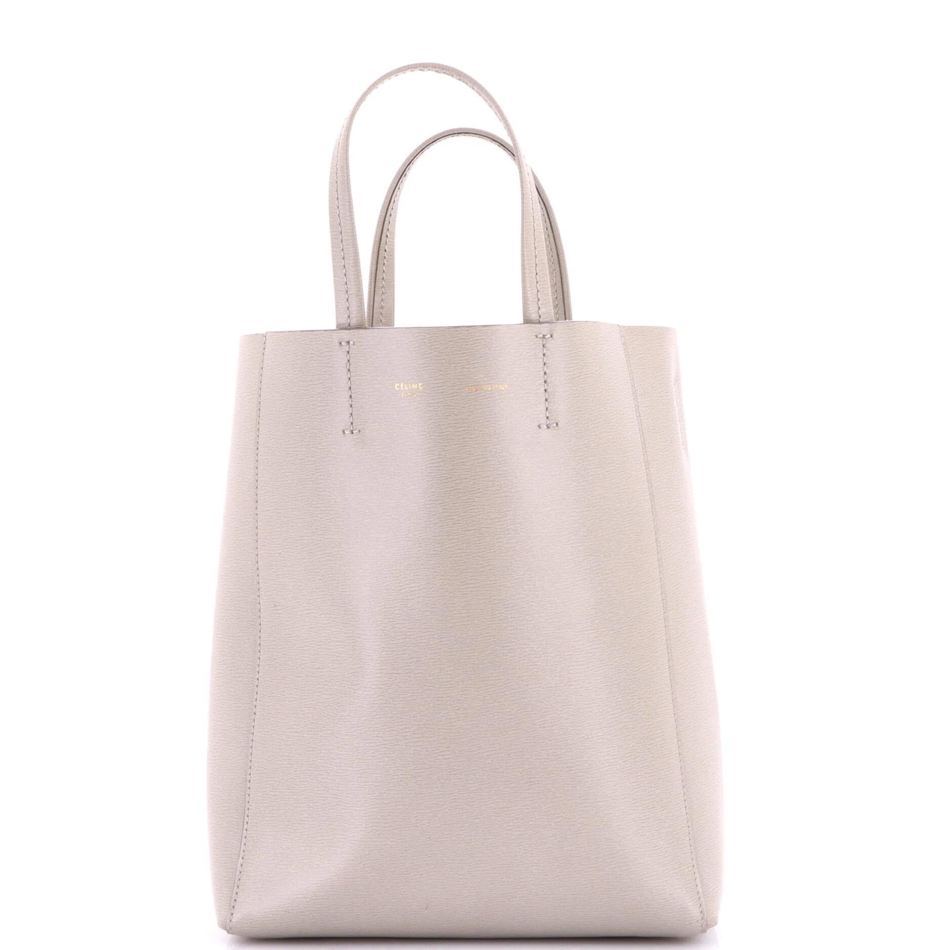 Leather tote