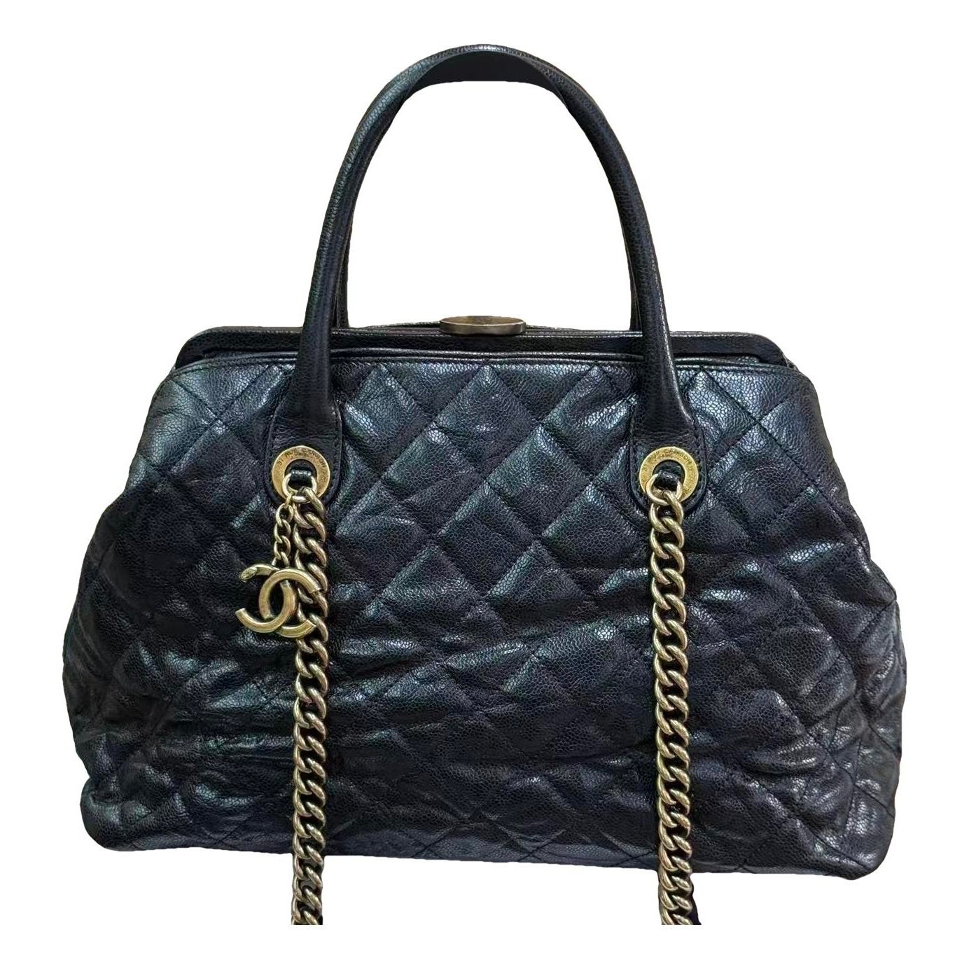 Leather handbag