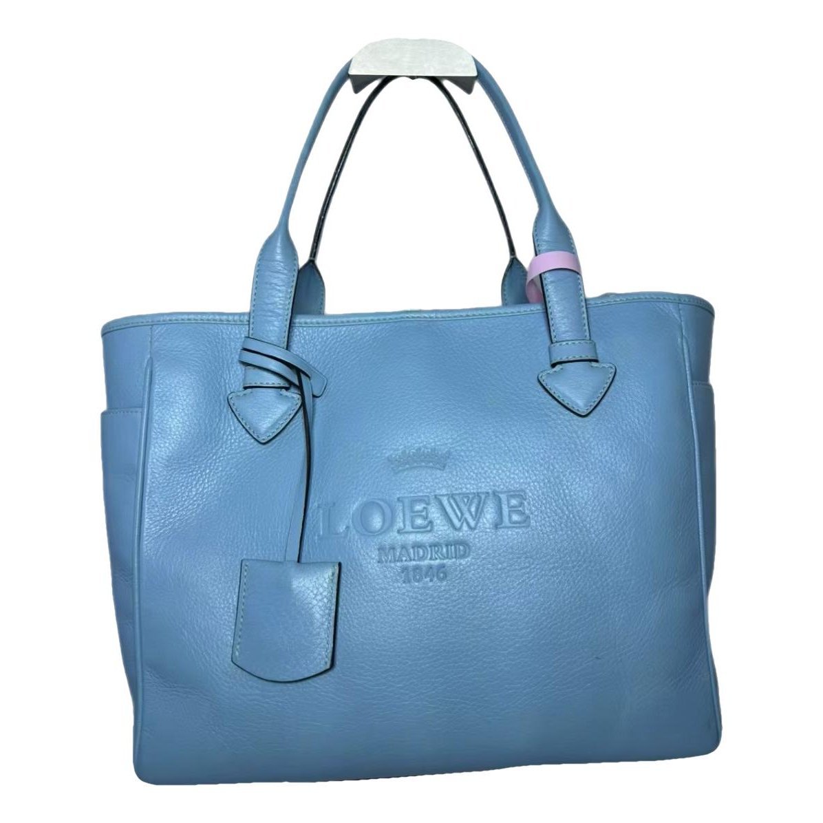 T Shopper leather tote