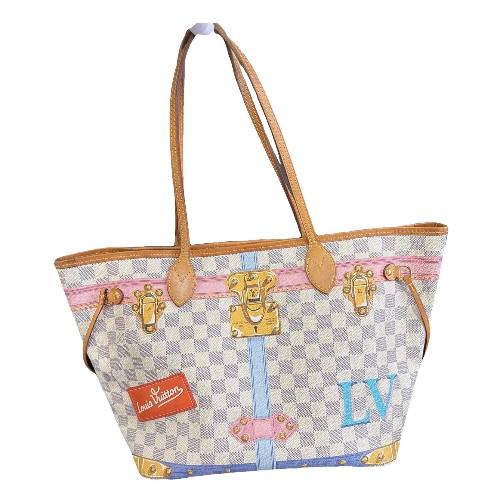 Neverfull vinyl tote