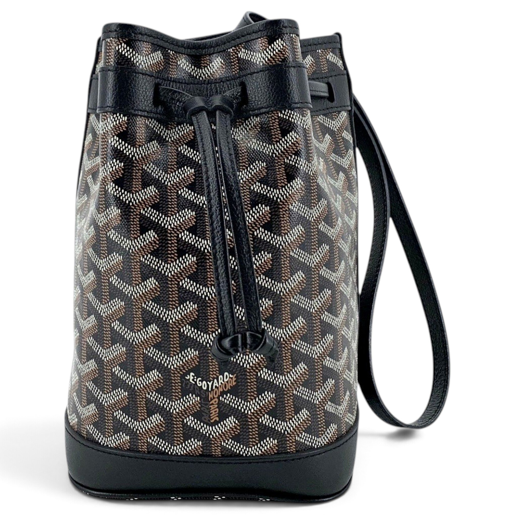 Goyard Petit Flot cloth crossbody bag