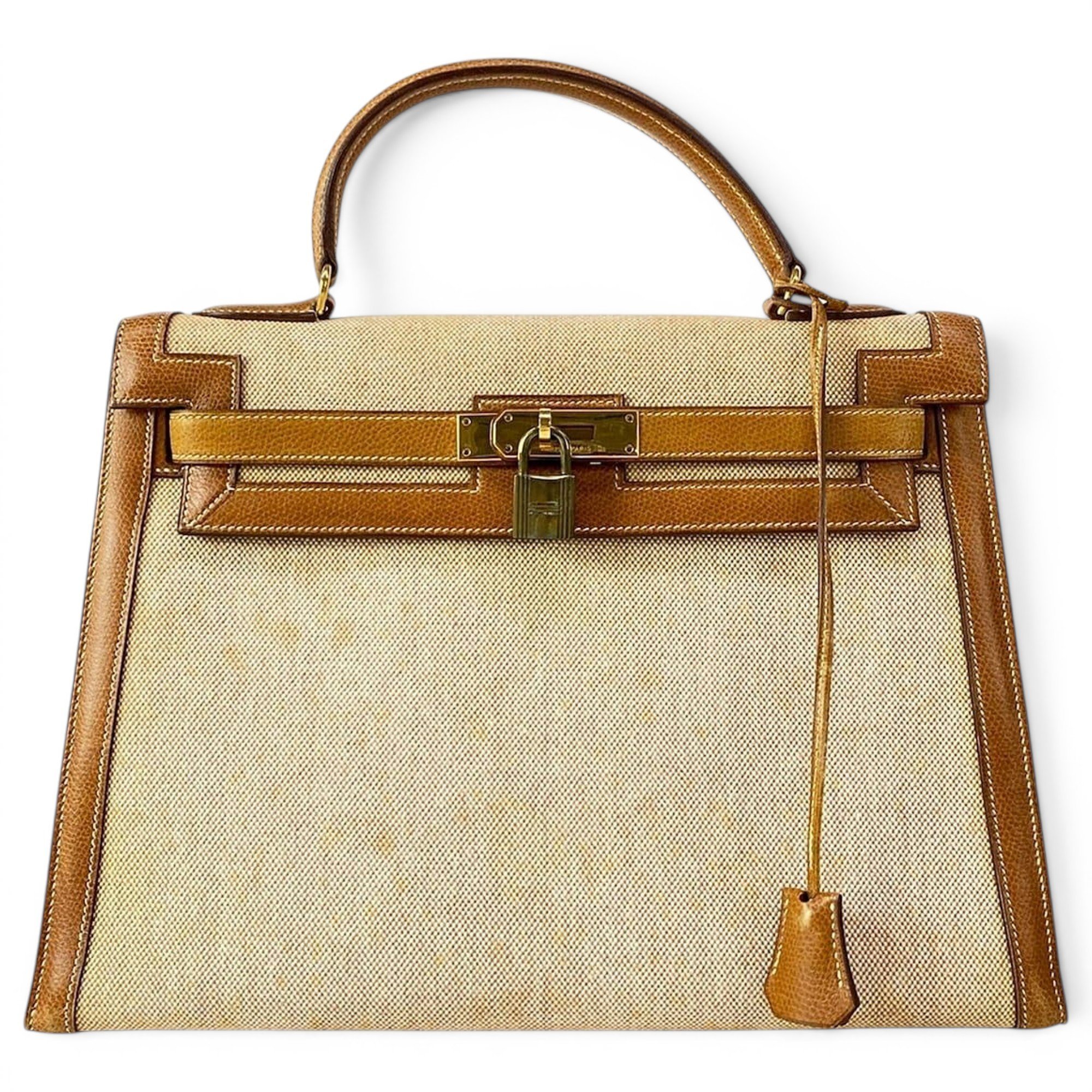Kelly 32 cloth handbag