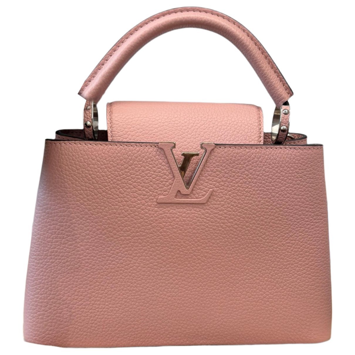 Capucines leather handbag