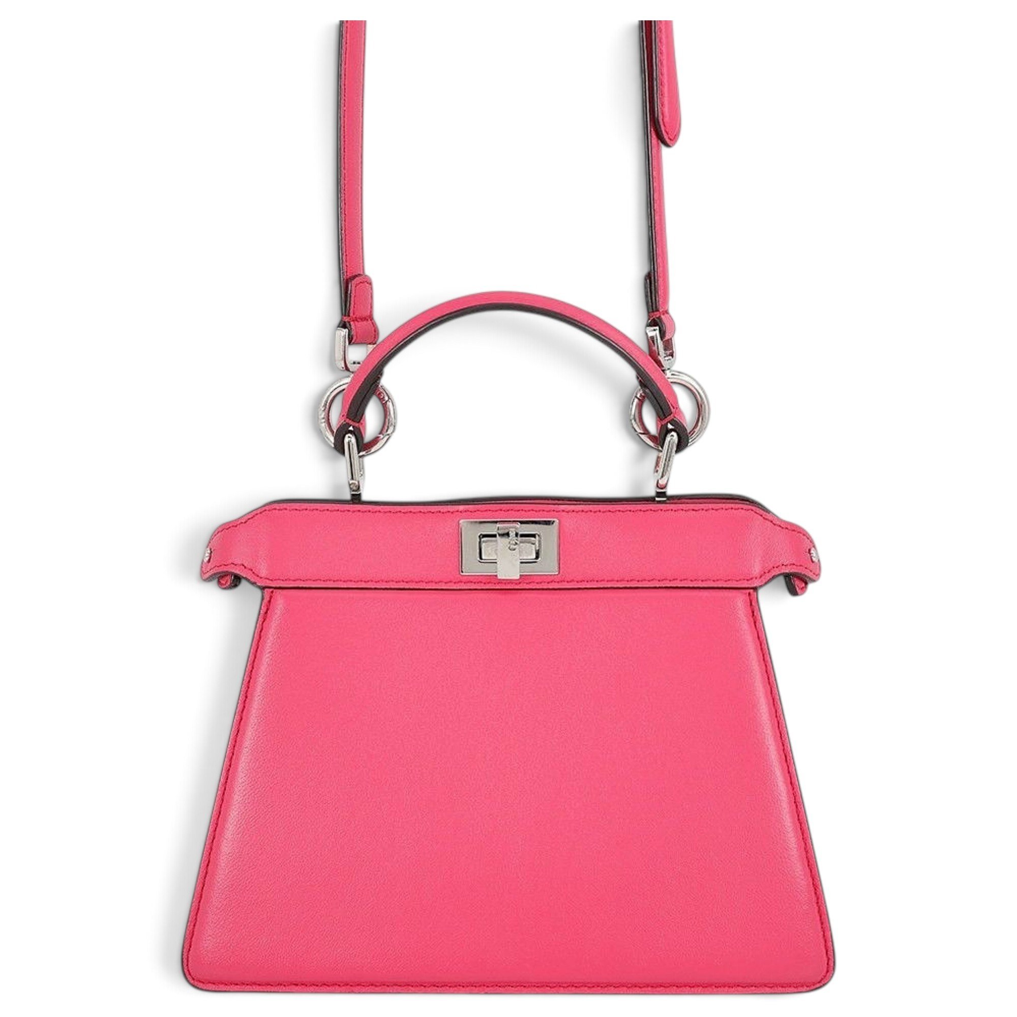 Peekaboo leather handbag