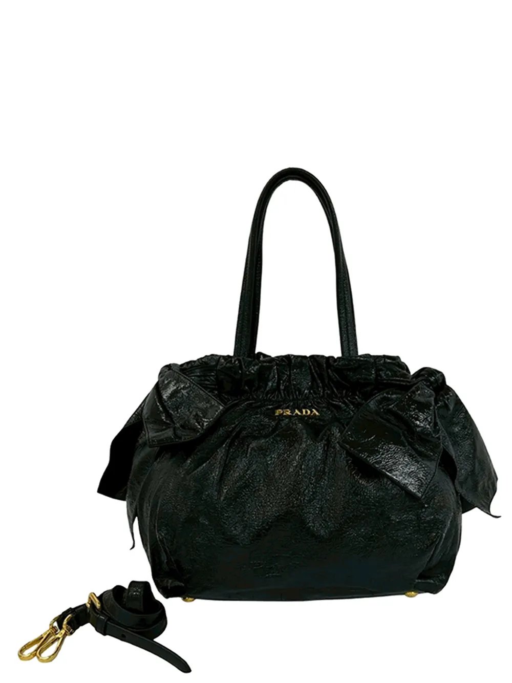 2010-2026 Vernice Gaufre Bow satchel