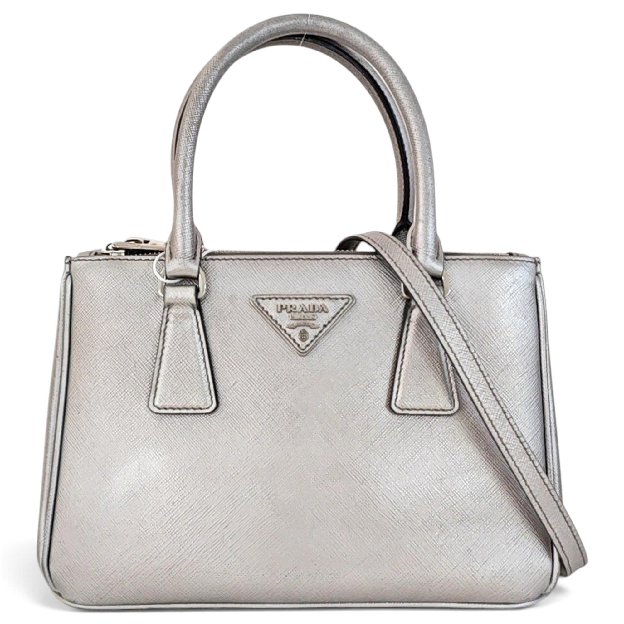 Galleria leather handbag